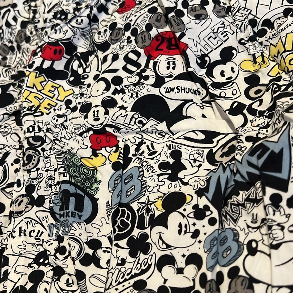 Disney Mickey Mouse Pajama Pants - Picture 2 of 4